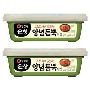 청정원순창 양념듬뿍 쌈장, 200g, 2개
