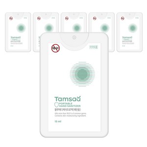 탐사 휴대용 손소독 스프레이 무향, 6개, 15ml 골드박스 특가