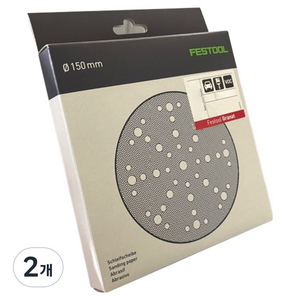 페스툴 샌드페이퍼 STF D150/48 P180 GR 575158 10p, 2개