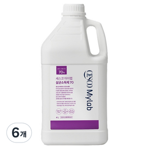 세스코마이랩 살균소독제 70, 6개, 4L