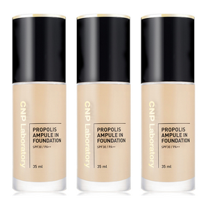 CNP차앤박 프로폴리스 앰플 인 파운데이션 35ml, 21호, 3개