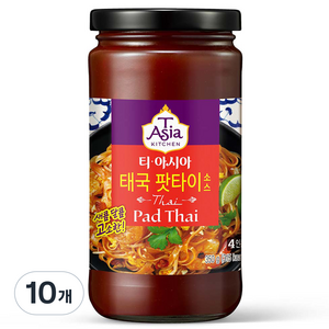 티아시아키친 태국 팟타이 소스, 350g, 10개
