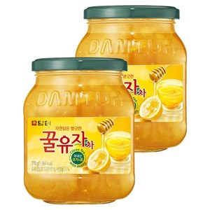 담터 꿀유자차, 770g, 2개, 1개입