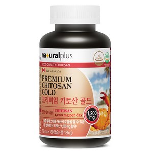 내츄럴플러스 프리미엄 키토산 골드, 180정, 1개