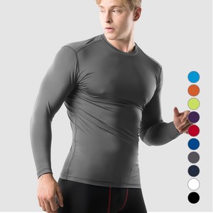 아르메데스 남성용 무지테크핏 언더레이어 긴팔 AR-52