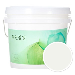 자연정원 친환경 셀프 벽지 페인트 규조토 황토 곰팡이 결로방지, BR019 그레이 화이트, 18kg, 1개