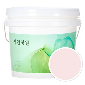 자연정원 벽지 결로방지 수성페인트, BR041 베이비핑크, 10L, 1개