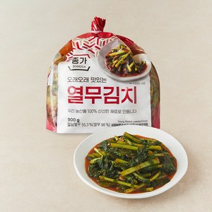 종가 오래오래 맛있는 열무김치, 900g, 1개