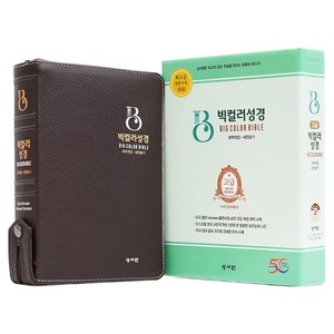 빅컬러 성경 초코 (개역개정/새찬송가/대/색인/지퍼), 성서원, 성서원 편집부