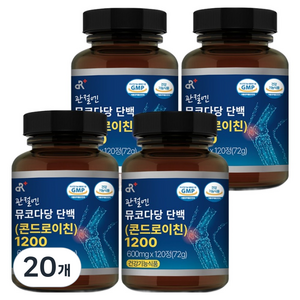 DR 관절엔 뮤코다당 단백 콘드로이친 1200, 20개, 120정