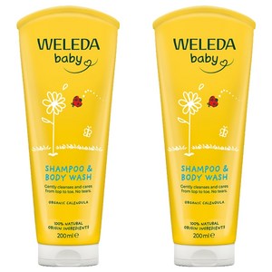 벨레다 카렌듈라 샴푸 앤 바디워시, 200ml, 2개