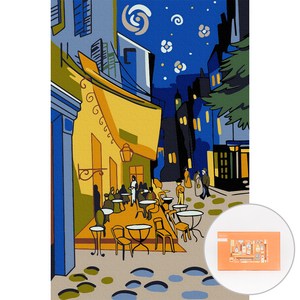 아트조이 DIY 명화그리기 10 x 15 cm, 밤의 카페테라스, 1개