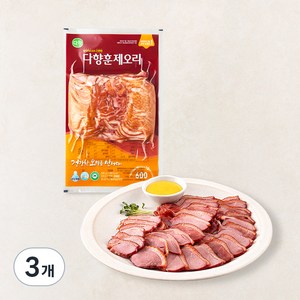 다향 훈제오리, 600g, 3개