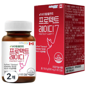 바이탈플랜트 프로텍트 레이디 7, 60정, 2개