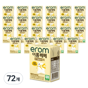 이롬 베베 유기농보리차, 72개, 125ml
