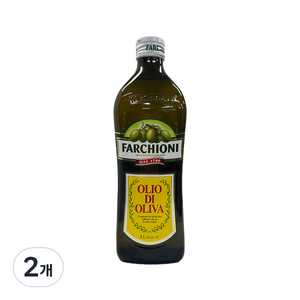 파르키오니 퓨어 올리브유 올리브오일, 1L, 2개