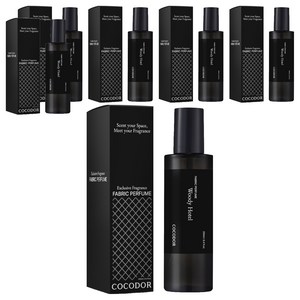 코코도르 퍼퓸 섬유탈취제 우디호텔, 6개, 250ml