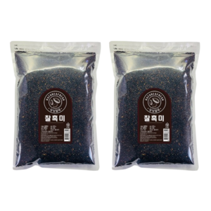 싱싱잡곡 찰흑미, 800g, 2개
