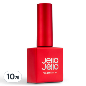 젤로젤로 필오프 베이스 젤, 10ml, 10개