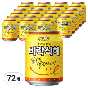 팔도 비락식혜, 238ml, 72개