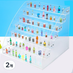데일리네스트 다용도 진열장 7단 선반, 2개