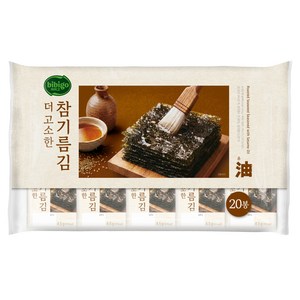 비비고 더 고소한 참기름김, 90g, 1개