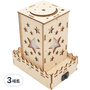 티처스 STEAM LED 별빛 램프 조명등 만들기 E-22, 3세트