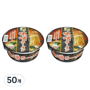 멘노스나오시 미소 컵라멘 83g, 50개