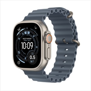 Apple 2025 애플워치 Ultra 3 오션밴드, 내추럴, 49mm, GPS+Cellular