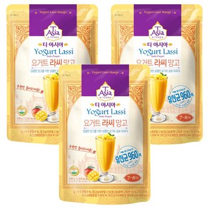 티아시아키친 요거트 라씨 망고 파우더, 320g, 1개입, 3개