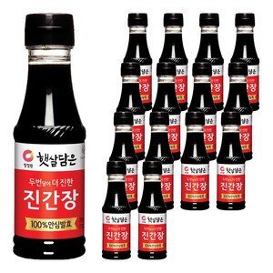 햇살담은 두번 달여 더 진한 진간장, 200ml, 15개