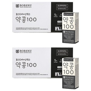 서울대밥스누 포스트바이오틱스 약콩 100 두유, 190ml, 48개