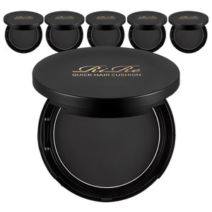 리르 퀵 헤어 흑채 쿠션 14g, 내추럴블랙, 6개