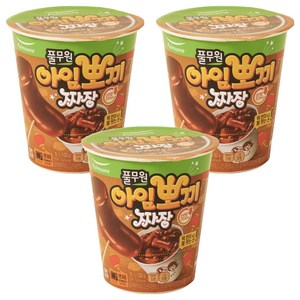 풀무원 아임뽀끼 짜장 떡볶이, 100g, 3세트