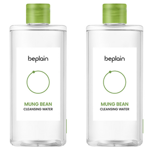 비플레인 녹두 클렌징 워터, 400ml, 2개