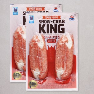 대림선 스노우 크랩킹 오리지널맛, 140g, 2개