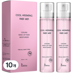 록키스 쿨 하이드레이팅 픽서 미스트, 100ml, 10개