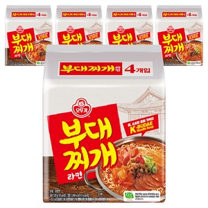 오뚜기 부대찌개라면 130g, 20개
