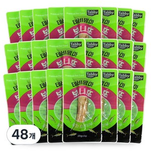 테비토퍼 고양이 테비맘마 보니또 간식, 48개, 20g, 가다랑어