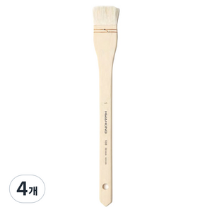 화홍산업 넓은붓 100 빽붓, F 1호, 4개