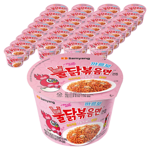 불닭볶음면 까르보 큰컵 105g, 40개