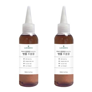 [비건뷰티] 글로우몬스터 병풀 추출물 원액, 100ml, 2개