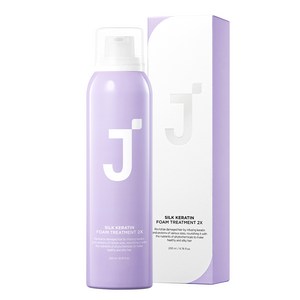 제이숲 실크 케라틴 폼 트리트먼트 2X, 200ml, 1개