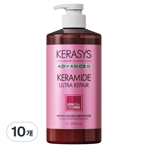 케라시스 케라마이드 극손상 울트라 리페어 트리트먼트, 1L, 10개