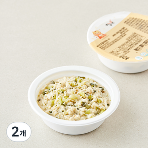 짱죽 반찬꼬꼬 브로콜리 볶음, 100g, 2개