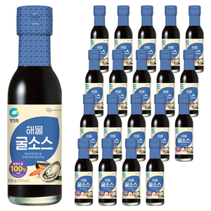 청정원 해물굴소스 고소한맛, 250g, 20개