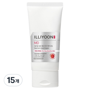 일리윤 MD 레드이치 케어크림, 75ml, 15개