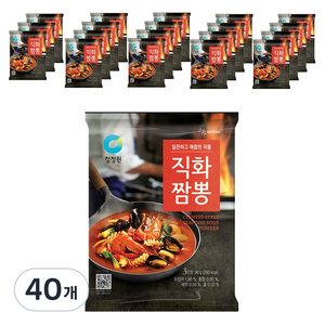 청정원 직화짬뽕분말, 96g, 40개