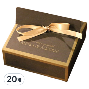 아이씨엘디자인 조인 박스, 20개, black gold frame 9