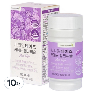 트리밀데이즈 간에는 밀크씨슬 81g, 90정, 10개